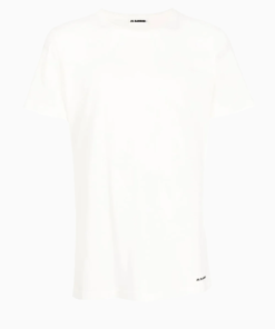 Crew-neck fitted t-shirt