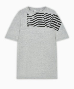 Flag-print t-shirt