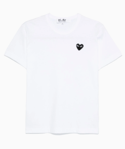 Heart-patch T-shirt