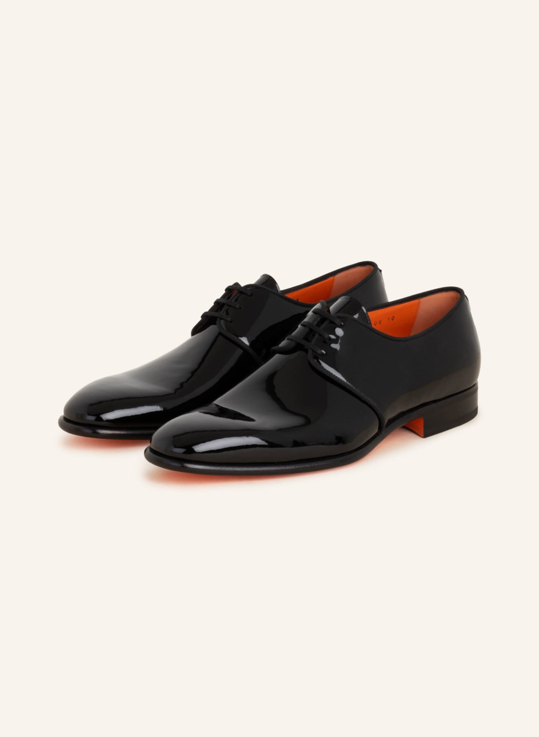 Santoni Lacquer lace-up shoes MOORE