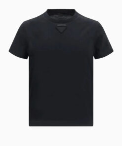 Triangle-appliqué t-shirt