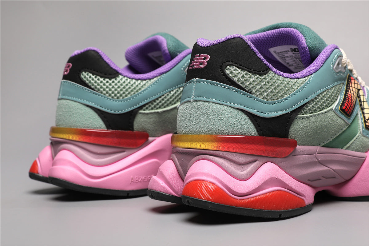 NB 9060 Green Pink - Image 2