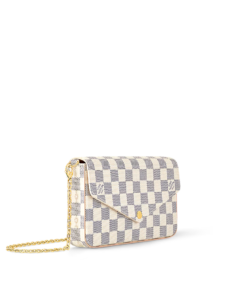 Felicie Pouch Checkered Beige