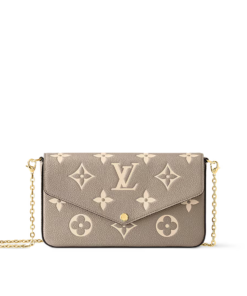Felicie Pouch Monogram Cream