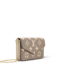 Alternative view of Felicie Pouch Monogram Cream