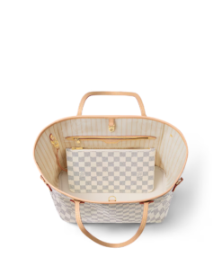 Alternative view of Never full MM Damier Azur Canva