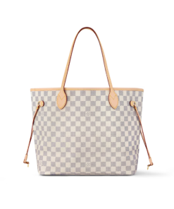 Never full MM Damier Azur Canva